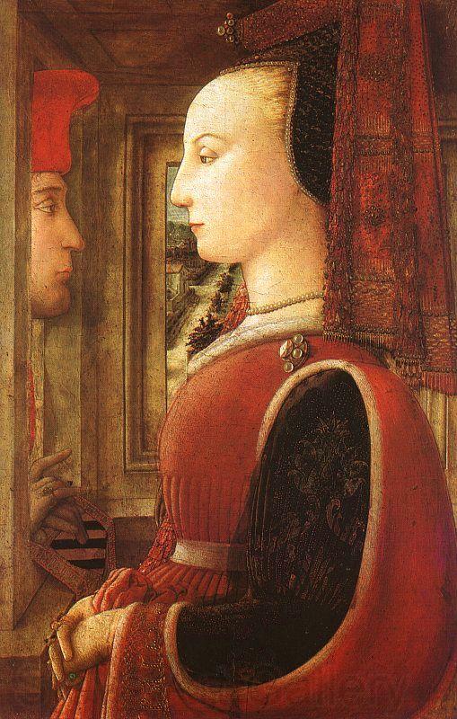 Fra Filippo Lippi Portrait of a Man and a Woman Germany oil painting art